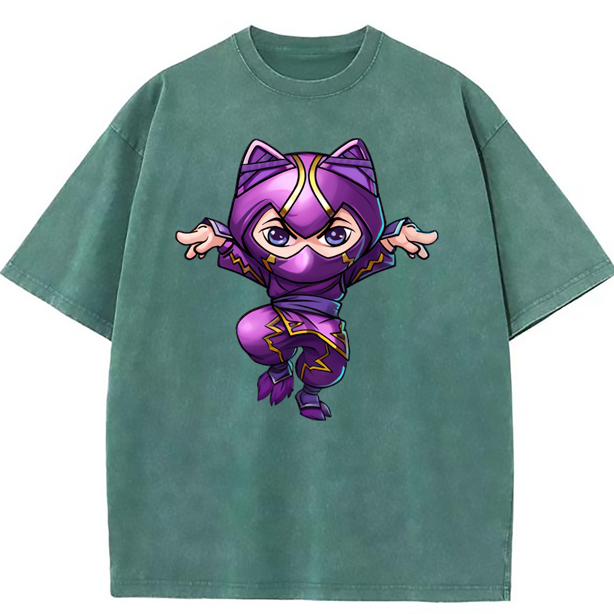 （画像用） リーグ・オブ・レジェンド League of Legends LOL 綿100% ヴィンテージ風 半袖Tシャツ（フロントプリント）